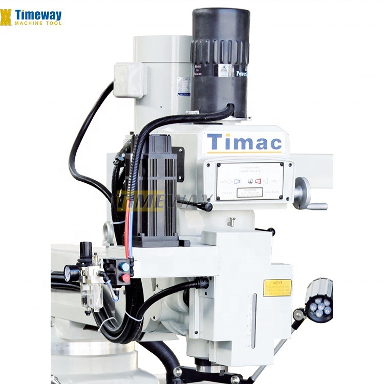 High Accuracy CNC Turret Milling Machine with 5000 mm/min X/Y/Z-axis Rapid Feed Speed