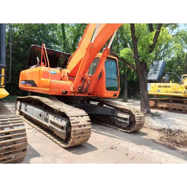 Low Hour 40-Ton Doosan Excavator 1.2M Bucket 187HP 3500 Work Hours Orange