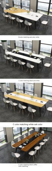 25 mm espessura Tabela superior conversível Tabela de conferência criativa para sala de reuniões do hotel