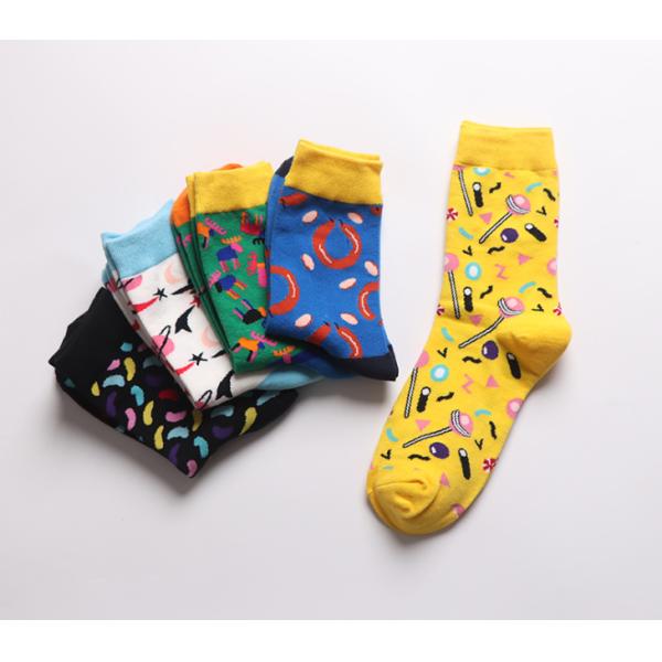 Fashionable Breathable Women's Novelty Socks Lovely Any Pattern Available