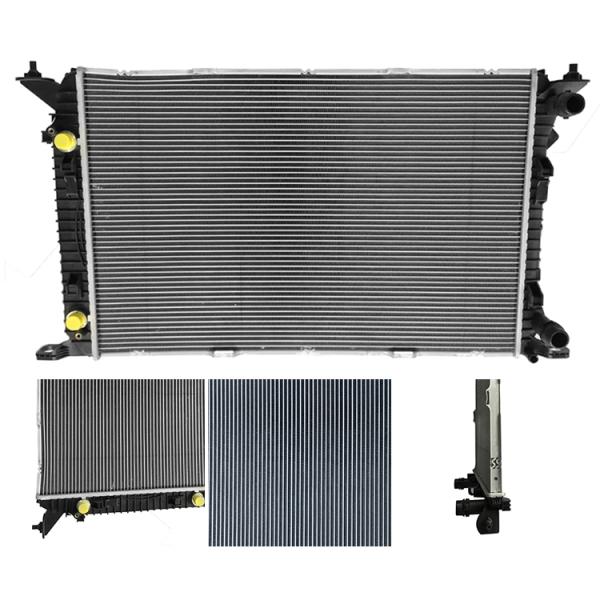 8k0121251t Top Level Quality Universal Car Engine Radiator 240mm Radiator 4 Core Aluminum Radiator For Audi A4 A5 Q5