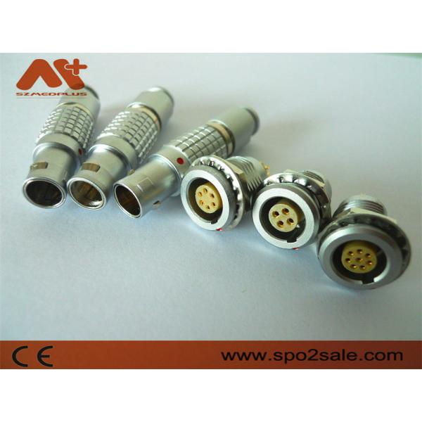 Медные позолоченные медицинские кабельные разъемы Металл 1B 2pin 4pin 5pin 6pin разъемы