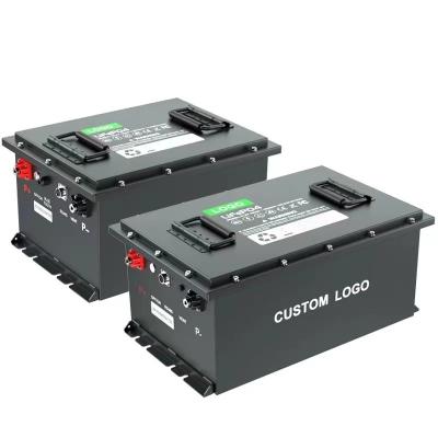 OEM/ODM Lifepo4 Battery Golf Cart Battery 24V 36V 48V 72V 50Ah 100Ah 200Ah with Smart BMS