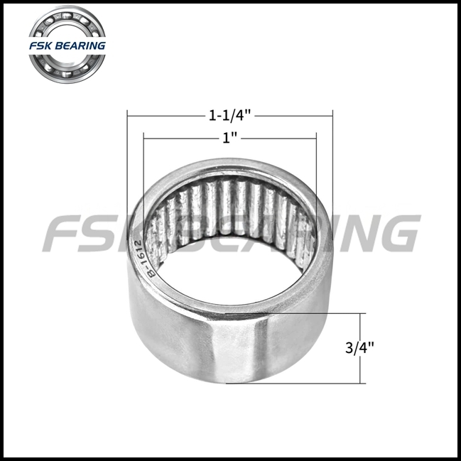 ABEC-5 B-1610 B-1612 B-1616 B1610 B1612 B1616 Pointed Full Needle Bearing 25.4*31.75*15.875mm Premium Quality