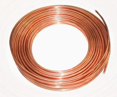 Red Copper Coil Pipes 0.3mm-80mm For HVAC Water Supply Industrial Applications