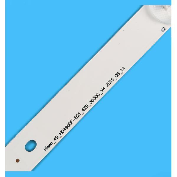 Lâmpada de fundo de televisão para Hisen_49_HD490DF-B21_4X9_3030C_V4 2015_08_14 LED49EC520UA LED49EC270W LED49K300U LED49K5100U