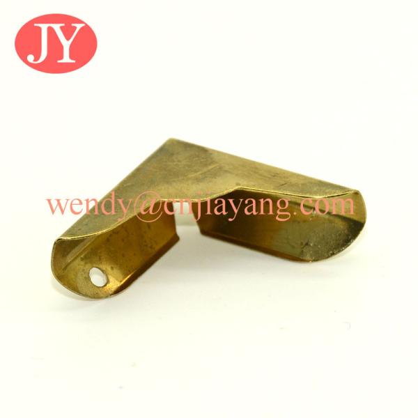 jiayang Factory direct sale 35mm box book diarysilver plating metal corner
