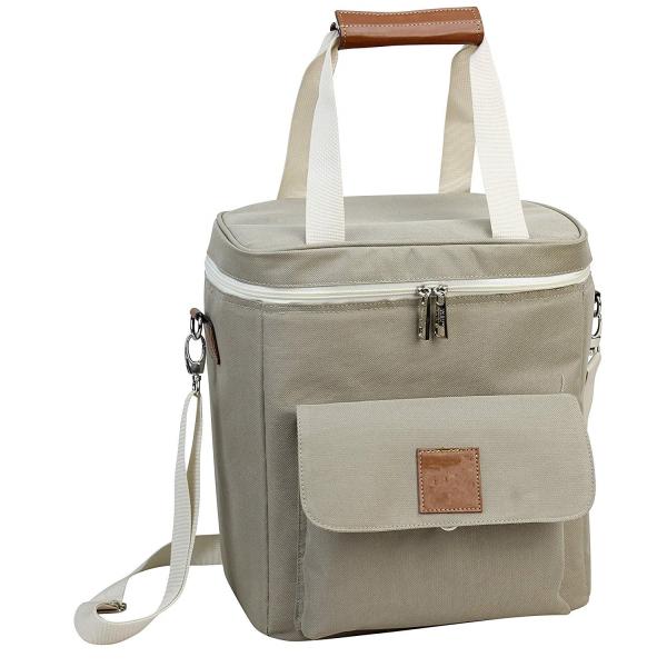 Resuable 6 Pack Beer Cooler Bag , Insulated Wine Cooler Tote Bag OEM Design