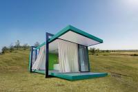 ICC ES Light Gauge Steel Frame Prefab Overwater Bungalows Garden/Yard Studio