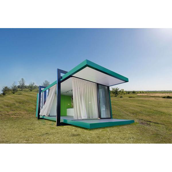 Luxury cabin Modular Log Cabin Homes Built with Light Steel Frame, Complete Prefabricated house Kits