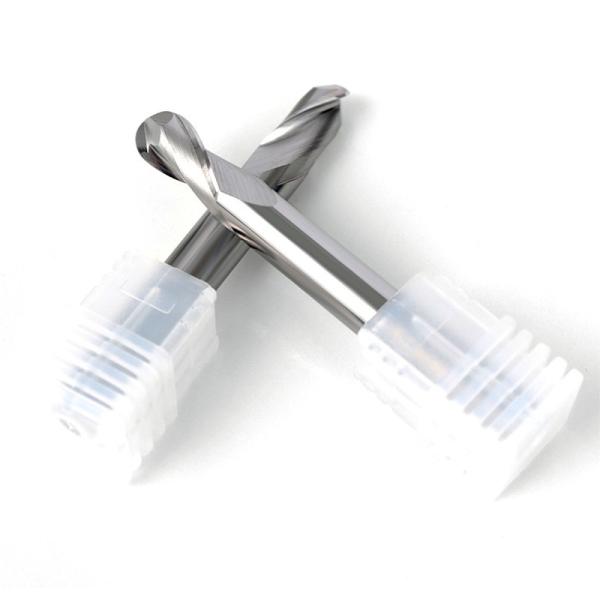 Aluminum Solid Carbide Ball Nose Milling Cutter End Mill Wear Resistant