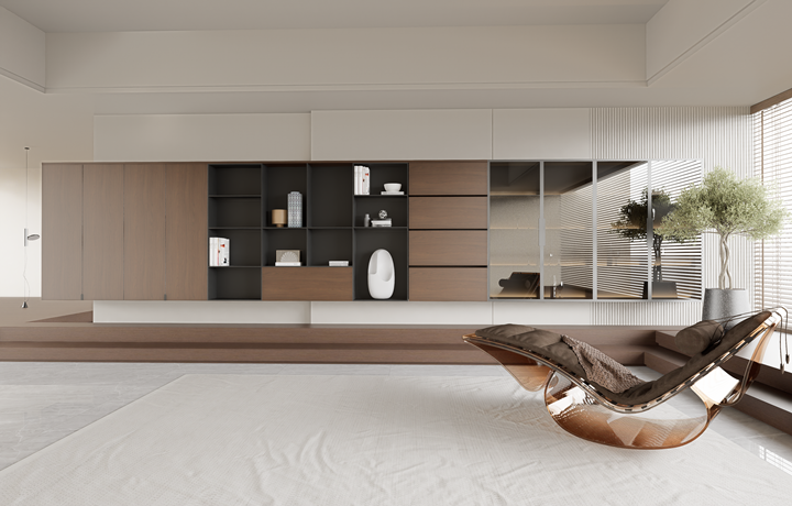 White Walnut Wood Grain Decor Paper for Door & Furniture Decoration