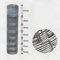 1.8M Altura de la bisagra galvanizada conjunta de metal de ganado de pastizales de ganado de cerca de red para una solución fuerte y resistente de cercas