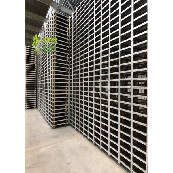 Move Pot Danish Trolley Shelves Plants Full Galvanised 1350*565*1900 mm