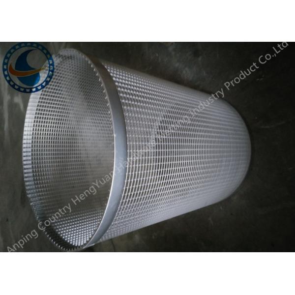 3mm Slotted Wedge Wire Mesh Corrosion Resistant With Large Open Area