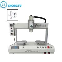 High Speed Industrial Glue Dispensing Equipment for Automatic 500*300*300*100 mm Dispening Area Instruction Video Supply
