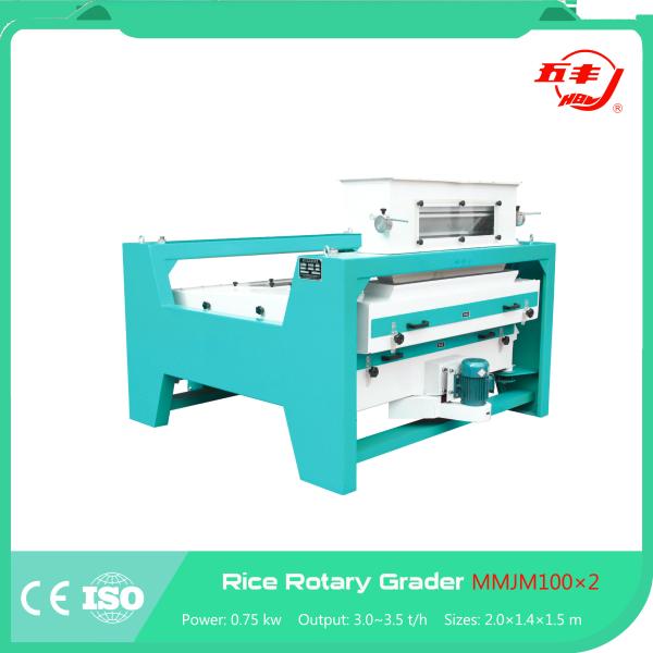 2KW Vibratory Rice Paddy Cleaner For Grain Mill Plant