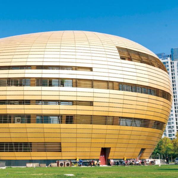 Устойчивый к погодным условиям алюминиевый облицовочный лист 25 лет Продолжительность жизни 2.0J Устойчивость к ударам