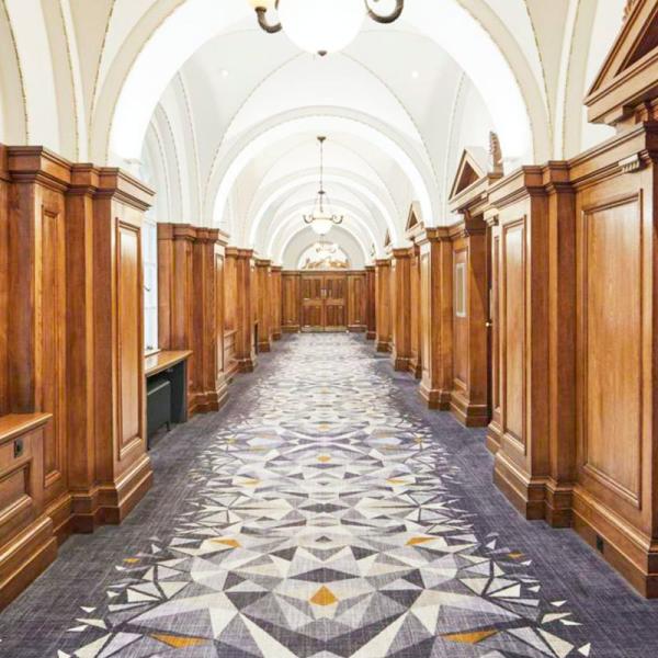 Modern Silverstone Luxurious Hotel Carpeting Tapis De Saloon Movie Theater Axminster Carpet for Casino