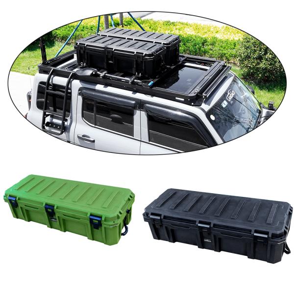 Off-Road 110L Green Rugged Cargo Overlanding Cases Universal Fit for All Vehicles
