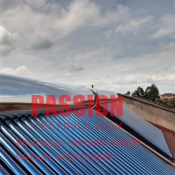 SS316 Enamel Inner Tank High Presssure Solar Water Heater 250L Solar Collector