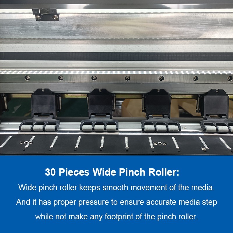 High Speed Konica 512i 30pl Printhead Large Format Printer with 3.2m Solvent Printing