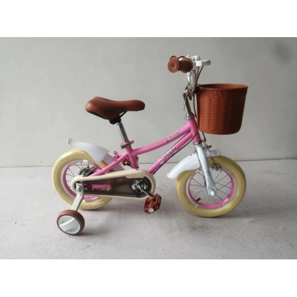 12-дюймовый детский велосипед с корзиной и тормозом, зеленый велосипед для детей