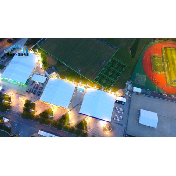 Giant Outdoor Marquee Tent Beer Festival Decorations With Colorful Lining