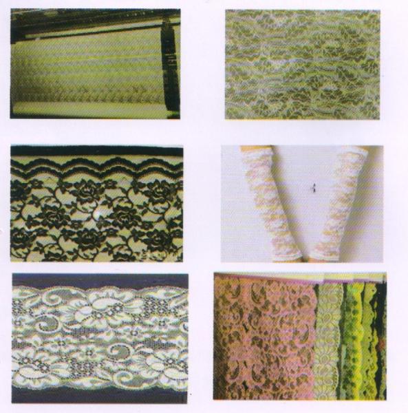 Numerical multi bar lace raschel warp knitting machine