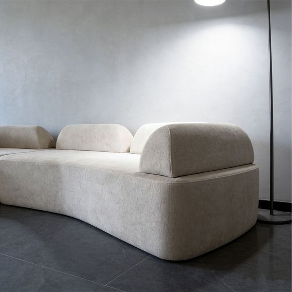 Modern Vacuum Packing Compressed Sofa For Living Room Furniture Modular Sofa Luxury Fabric Corner Sofa Couch Set
