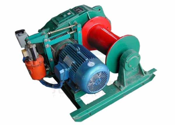 cargo lifting and pulling horizontal electric wire rope winch machine