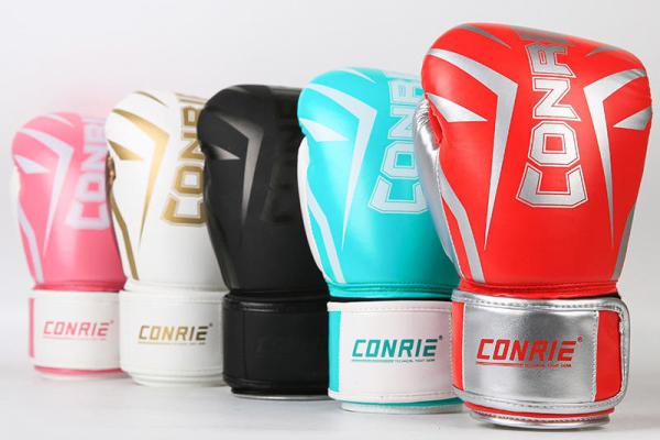 OEM Logo Leather Boxing Gym Equipments 6OZ 10OZ Professional Boxing Gloves