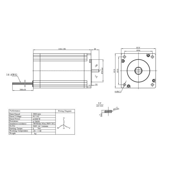 воздуходувка XH2.54 2PIN турбины аксессуаров репроектора воздуходувки 5V 12V 24V безщеточная более крутая