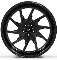 Personalizado fora do Rad orlara as rodas profundas feitas à máquina preto Rimrs do bordo 4x4 do brilho 24x12 e 24x14
