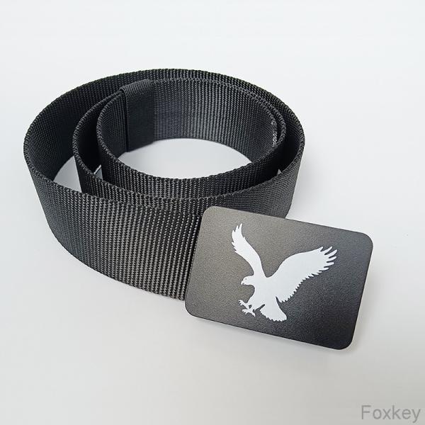Custom Plastic Adjustable Belt Buckles For Men Good Daily Wearing Easy Print