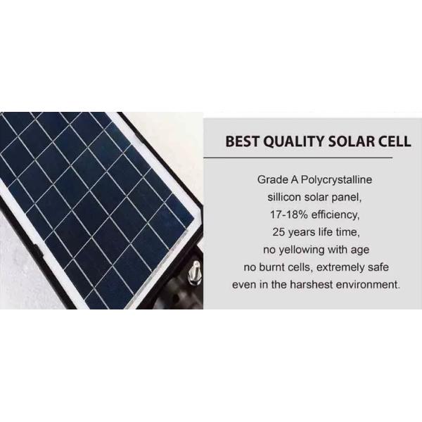 High Lumen Outdoor Solar Street Lights , All In One Solar Street Light 30W 60W 90W
