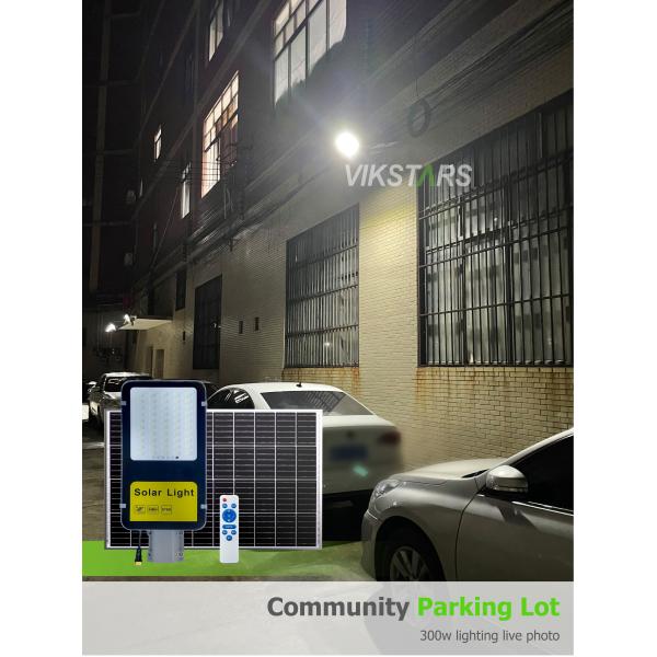 200W 300W 400W 500W Classsic Aluminum Solar Street Lights For Village Yard Outdoor