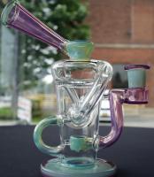base grossa W/Arm Perc Tobacco Smoking do cachimbo de água da tubulação de água 9inch