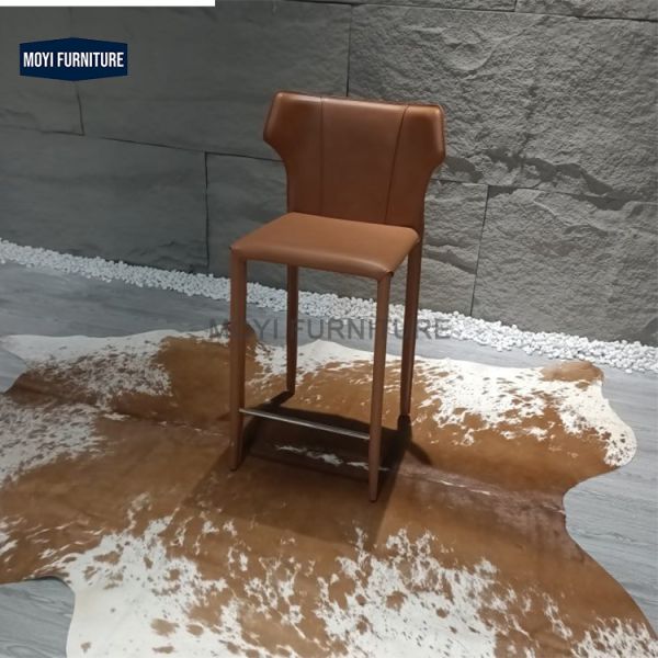 Home Bar Sitting Modern Style Coffee Cafe Shop Armrest Kitchen Dining Restaurant Wood Bar Counter Stool Rope Seat