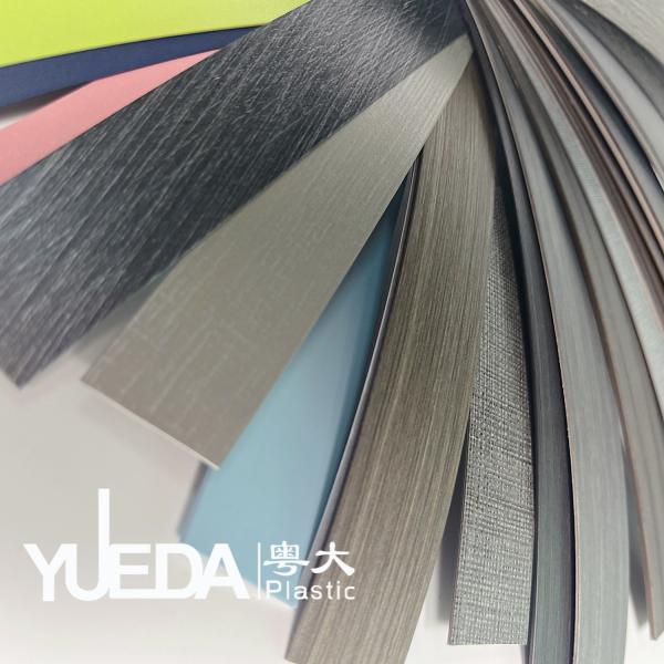 Stylish Gray Edge Banding Edging Strip For Kitchen Units Checkered Texture M9589