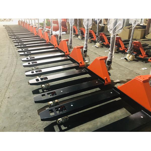 Hand Moveable Load Cells Electric Forklift Pallet Jack With Weight Scale