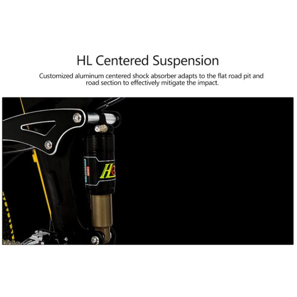 Safe 26 Inch Electric Bicycle , 27 Speed Mountain Bike Hydraulic Suspension Fork