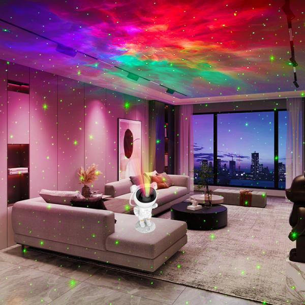 Bedroom Nebula Galaxy Light Projector Multi Scene PVC TPE Material