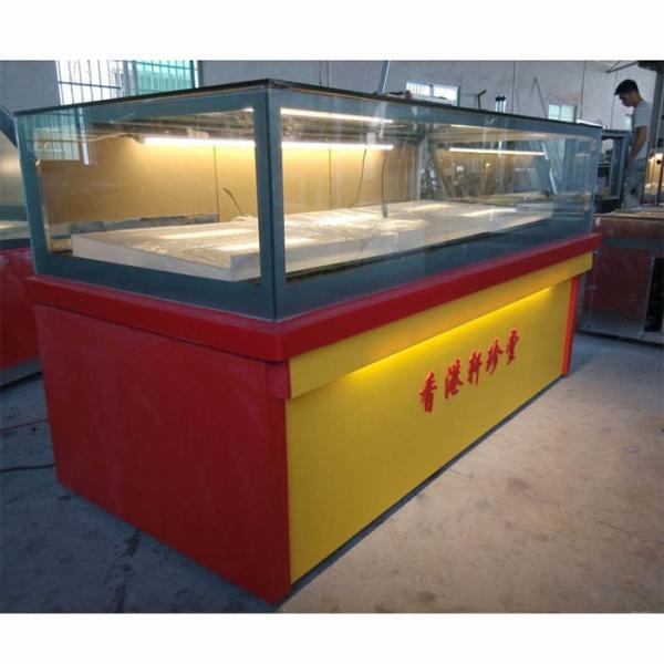 Back Sliding Door 1 Tier 900W Bakery Display Fridge