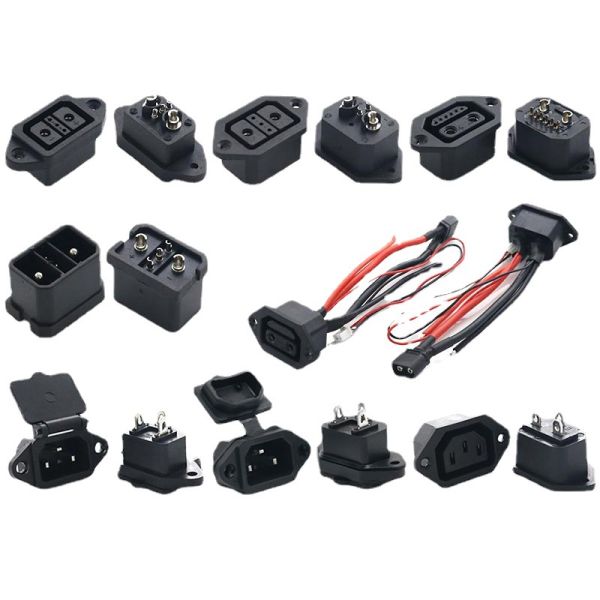 PINZi 2+4 Series LEVs Charging Connector (Male & Female Socket) - 40A 500V