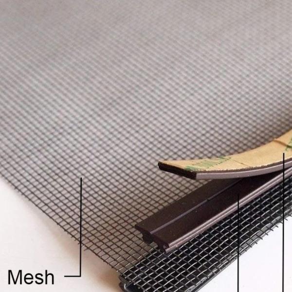 SS304 Security Insect Screen Netting Anti Mosquito Window Screen 0.7mm X 11mesh