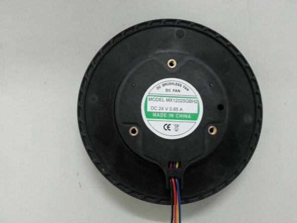 4.7 Inch DC Centrifugal Fan  For Industrial / 120mm Machinery DC Ventilation Fan