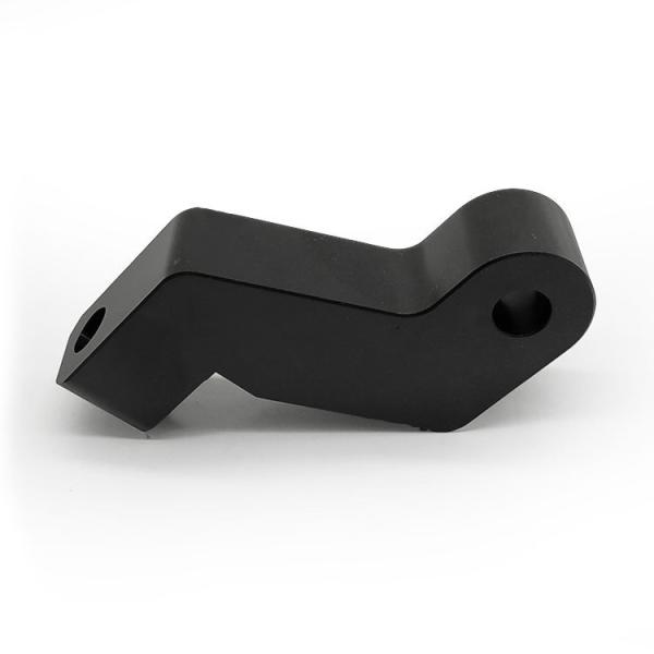 OEM Black Anodizing Motorcycle Aluminum Parts CNC Machining High Precision Milling With Polishing