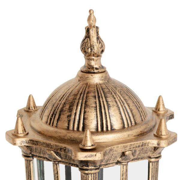 Hotel Bedside Lighting Postmodern long pole Round Glass Wall Lamp (WH-VR-115)
