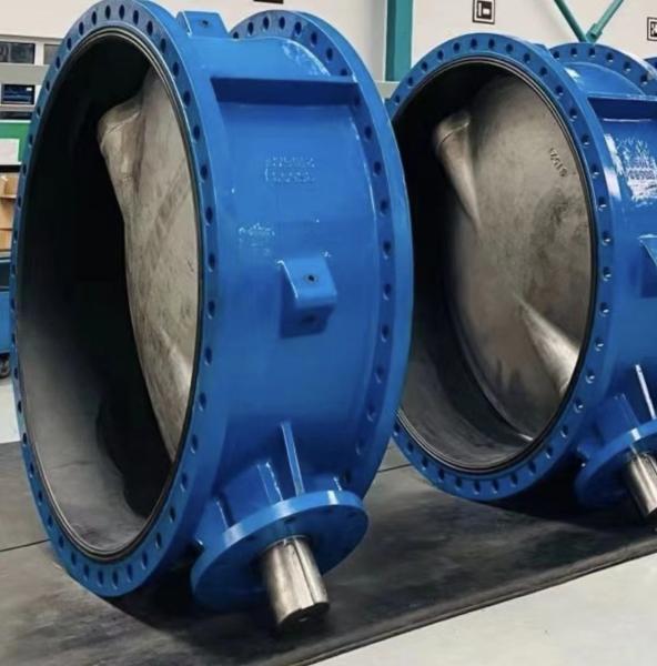 DN1800 2100 DI  wormgear Rotork Auma Captop Underground butterfly valve Price